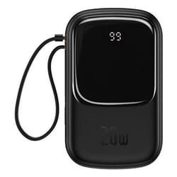 Baseus PPQD060201 batteria portatile Polimeri di litio (LiPo) 20000 mAh Nero