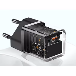 Baseus GaN5 30W Mini Universale Nero AC Ricarica rapida Interno - Vista aggiuntiva 4
