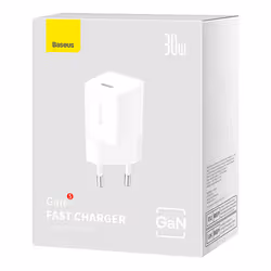 Baseus GaN5 30W Mini Universale Bianco AC Ricarica rapida Interno - Vista aggiuntiva 5