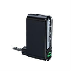 Baseus WXQY010001 ricevitore audio bluetooth 10 m Nero