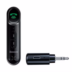 Baseus WXQY010001 ricevitore audio bluetooth 10 m Nero