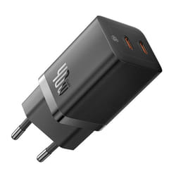 Baseus GaN5 Pro 40W Universale Nero AC Ricarica rapida Interno