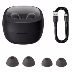 Baseus Bowie WM02 Auricolare True Wireless Stereo (TWS) In-ear Musica e Chiamate Bluetooth Nero - Vista aggiuntiva 4