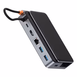 Baseus GamerX docking station per dispositivo mobile Console da gioco portatile Grigio