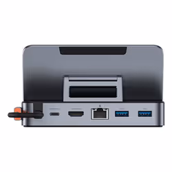 Baseus GamerX docking station per dispositivo mobile Console da gioco portatile Grigio