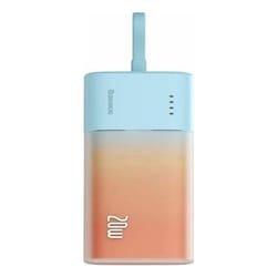 Baseus Popsicle Polimeri di litio (LiPo) 5200 mAh Blu, Arancione