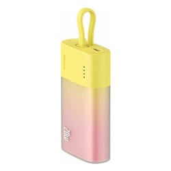 Baseus Popsicle Polimeri di litio (LiPo) 5200 mAh Giallo, Rosa