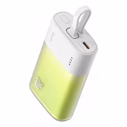 Baseus Popsicle Polimeri di litio (LiPo) 5200 mAh Bianco, Verde - Vista aggiuntiva 2