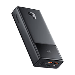 Baseus STAR LORD OVERSEAS EDITION 20.000 MAH DIGITAL DISPLAY POWERBANK 65W-SIYAH Polimeri di litio (LiPo) 20000 mAh Nero