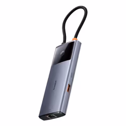 Baseus B00061802813-00 hub di interfaccia USB tipo-C 10000 Mbit/s Grigio - Vista aggiuntiva 5
