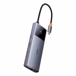 Baseus B00061802813-00 hub di interfaccia USB tipo-C 10000 Mbit/s Grigio - Vista aggiuntiva 6