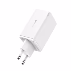 Baseus GAN6 65W ADPTR + 100W C KBL-BYZ Caricabatterie per dispositivi mobili PDA, Tablet, Telefono Bianco AC Auto - Vista aggiuntiva 3