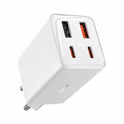Baseus GAN6 65W ADPTR + 100W C KBL-BYZ Caricabatterie per dispositivi mobili PDA, Tablet, Telefono Bianco AC Auto - Vista aggiuntiva 4