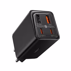 Baseus GAN6 65W ŞARJ+100W C TO C KBL-SYH, Auto, USB, Nero
