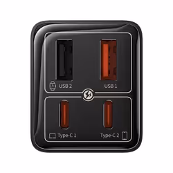 Baseus GAN6 65W ŞARJ+100W C TO C KBL-SYH Caricabatterie per dispositivi mobili Computer portatile, PDA, Tablet Nero USB Auto - Vista aggiuntiva 5