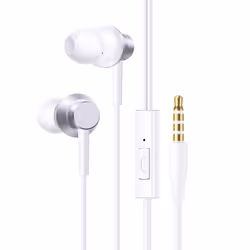 Baseus ENCOK HZ11 3.5MM MİKROFONLU KULAKLIK-BEYAZ, Cablato, Chiamate/Musica/Sport/Tutti i giorni, Auricolare, Bianco