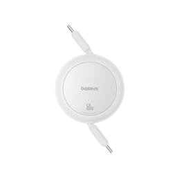 Baseus Free2Pull cavo USB 1 m USB C Bianco