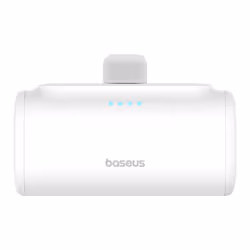 Baseus Compact, 5000 mAh, 20 W, Bianco