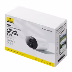 Baseus S0SV002130 telecamera di sorveglianza Pallottola (forma) Telecamera di sicurezza IP Esterno Parete - Vista aggiuntiva 5