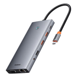 Baseus PortalJoy USB tipo-C 10000 Mbit/s Grigio