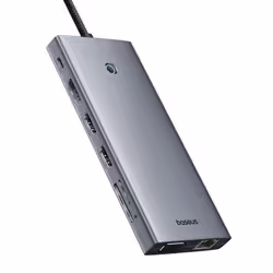 Baseus PortalJoy USB tipo-C 10000 Mbit/s Grigio - Vista aggiuntiva 3