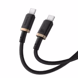 Baseus P10377803U01-02 cavo USB USB 2.0 2 m USB C Nero, Oro - Vista aggiuntiva 3