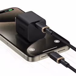 Baseus P10377803U01-02 cavo USB USB 2.0 2 m USB C Nero, Oro - Vista aggiuntiva 5