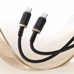 Baseus P10377803U01-02 cavo USB USB 2.0 2 m USB C Nero, Oro - Vista aggiuntiva 7