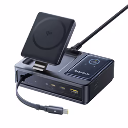 Baseus Nomos Universale Nero AC Carica wireless Ricarica rapida Interno - Vista aggiuntiva 4