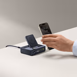 Baseus Nomos Universale Nero AC Carica wireless Ricarica rapida Interno - Vista aggiuntiva 7