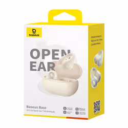 Baseus Bass 15 Clip OWS Auricolare Wireless clip auricolare Musica e Chiamate Bluetooth Bianco - Vista aggiuntiva 6