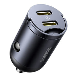 Baseus Tiny Star Mini Universale Nero Accendisigari Ricarica rapida Auto