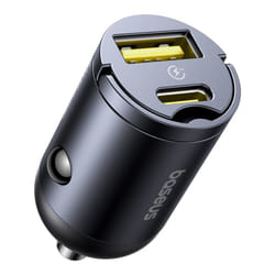 Baseus Tiny Star Mini Universale Nero Accendisigari Ricarica rapida Auto