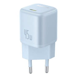 Baseus PicoGo Smartphone, Tablet, Computer portatile, Universale Blu AC Ricarica rapida Interno