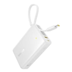 Baseus PicoGo Polimeri di litio (LiPo) 10000 mAh Bianco