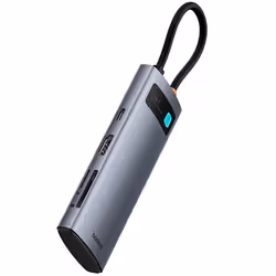 Baseus USB tipo-C 5000 Mbit/s Grigio - Vista aggiuntiva 3