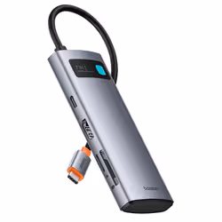 Baseus USB tipo-C 5000 Mbit/s Grigio - Vista aggiuntiva 4