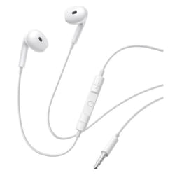 Baseus Encok HZ19 Auricolari con filo Bianco
