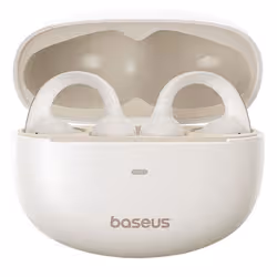 Baseus Bowie MC1 Open-Ear TWS Auricolare Wireless clip auricolare Musica e Chiamate Bluetooth Bianco - Vista aggiuntiva 5