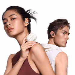 Baseus Bowie MC1 Open-Ear TWS Auricolare Wireless clip auricolare Musica e Chiamate Bluetooth Bianco - Vista aggiuntiva 7
