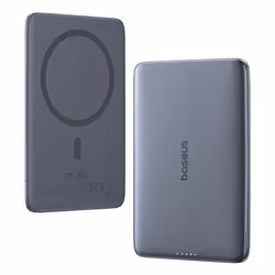 Baseus PicoGo Ultra-Slim 5000 mAh Carica wireless Grigio - Vista aggiuntiva 3
