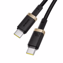 Baseus P10377803U03-00 cavo USB USB 2.0 1 m USB C Oro, Nero - Vista aggiuntiva 2