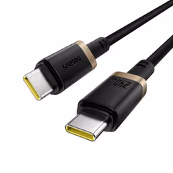 Baseus P10377803U03-00 cavo USB USB 2.0 1 m USB C Oro, Nero - Vista aggiuntiva 3