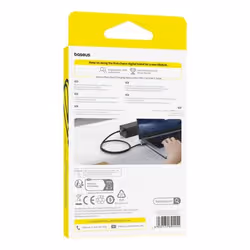 Baseus P10377803U03-00 cavo USB USB 2.0 1 m USB C Oro, Nero - Vista aggiuntiva 6
