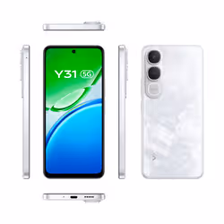 VIVO Y31 17,1 cm (6.72") Android 15 5G USB tipo-C 6 GB 512 GB 6500 mAh Bianco - Vista aggiuntiva 2