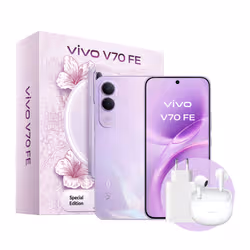 VIVO V70lite Fe 17,4 cm (6.83") Doppia SIM Android 16.0 5G USB tipo-C 8 GB 256 GB 7000 mAh Viola - Vista aggiuntiva 2