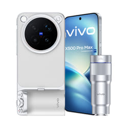 VIVO X500 Pro Max 12+512GB Bundle 17,4 cm (6.85") Doppia SIM Android 17 5G USB tipo-C 12 GB 6750 mAh Grigio