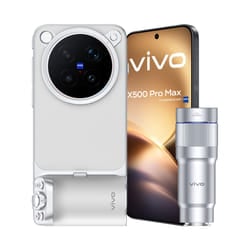 VIVO X500 Pro Max 12+512GB Bundle 17,4 cm (6.85") Doppia SIM Android 17 5G USB tipo-C 12 GB 6750 mAh Nero