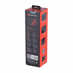 Xtrike Me MP-602 Tappetino per mouse per gioco da computer Nero, Rosso - Vista aggiuntiva 2