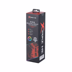 Xtrike Me MP-602 Tappetino per mouse per gioco da computer Nero, Rosso - Vista aggiuntiva 3